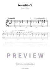 Gymnopédie n° 2 - Preview Page 1