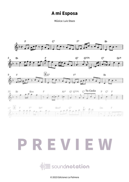 A mi Esposa - Preview Page 1