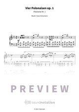 Vier Polonaisen op. 1 - Preview Page 1