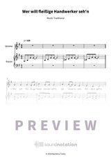 Wer will fleißige Handwerker seh'n - Preview Page 1