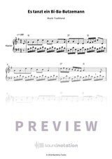 Es tanzt ein Bi-Ba-Butzemann - Preview Page 1