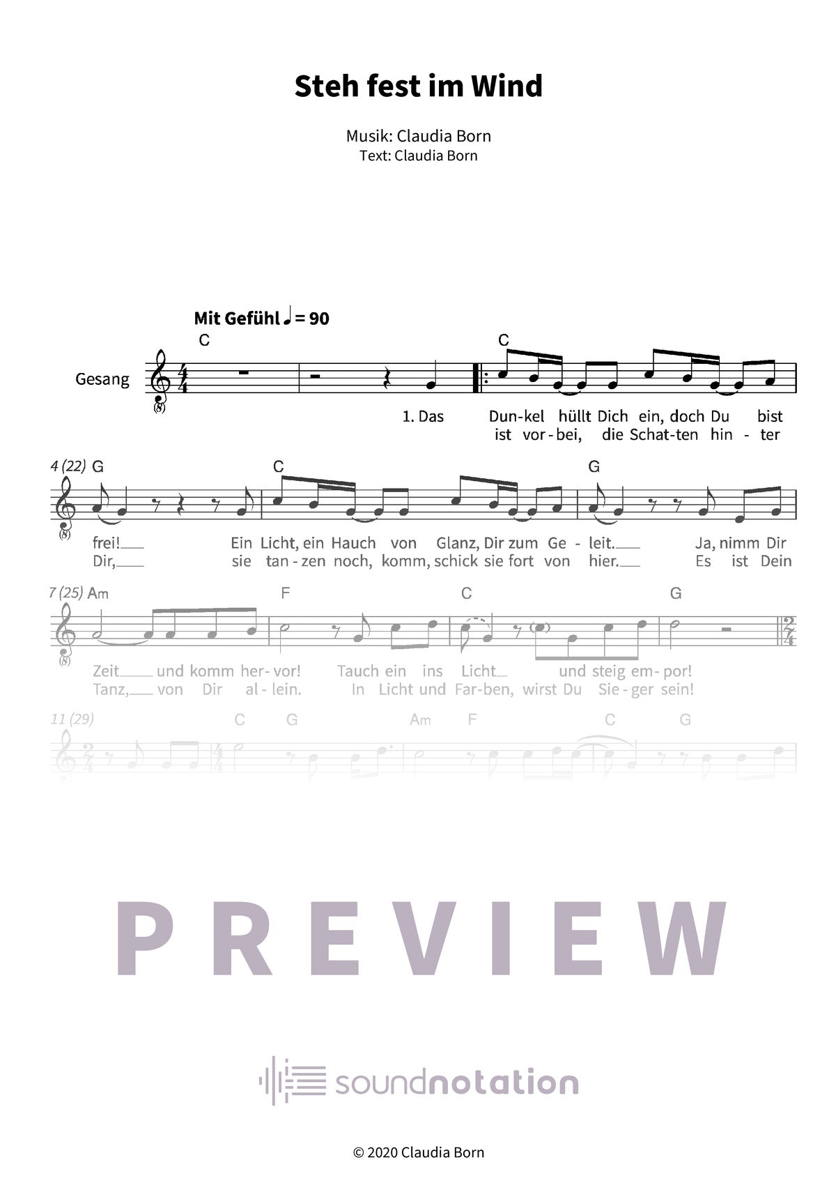Steh fest im Wind - Preview Page 1