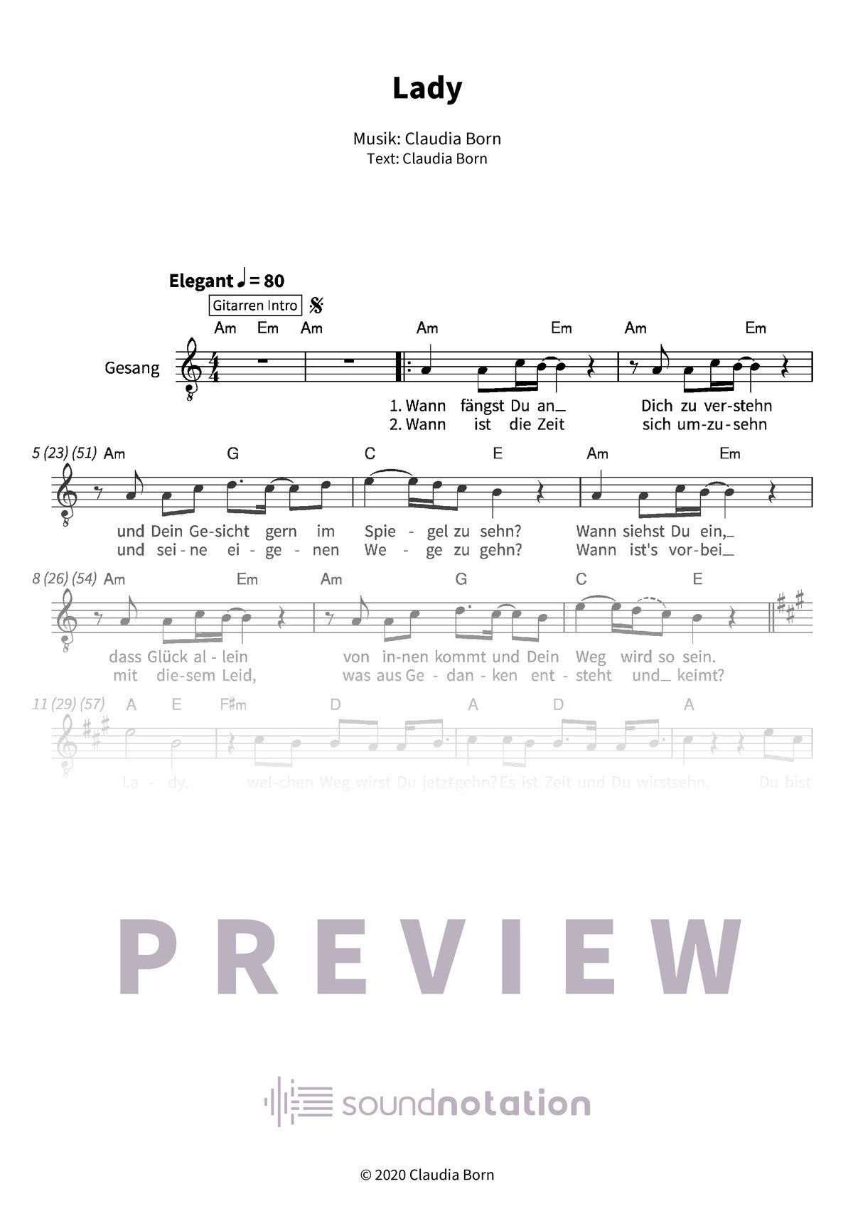 Lady - Preview Page 1