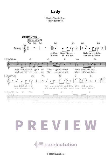 Lady - Preview Page 1