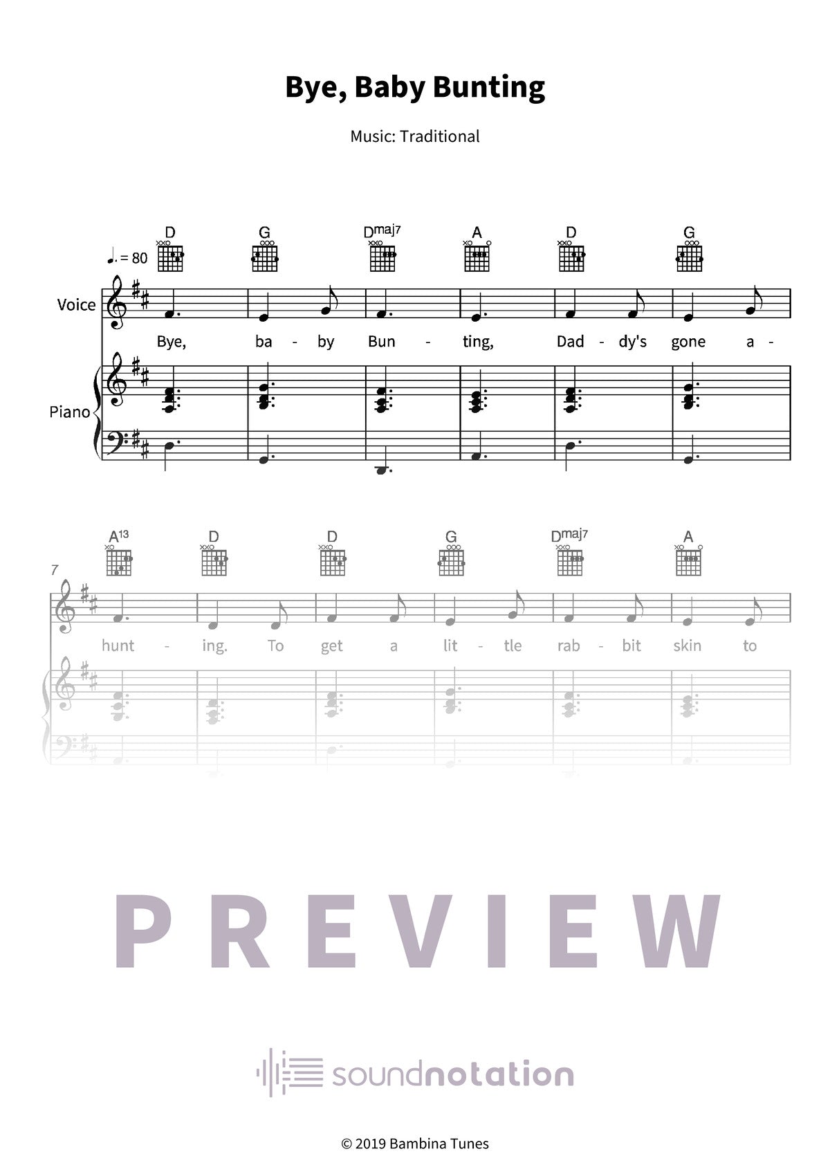 Bye, Baby Bunting - Preview Page 1