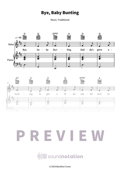 Bye, Baby Bunting - Preview Page 1