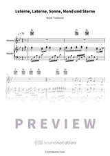 Laterne, Laterne, Sonne, Mond und Sterne - Preview Page 1