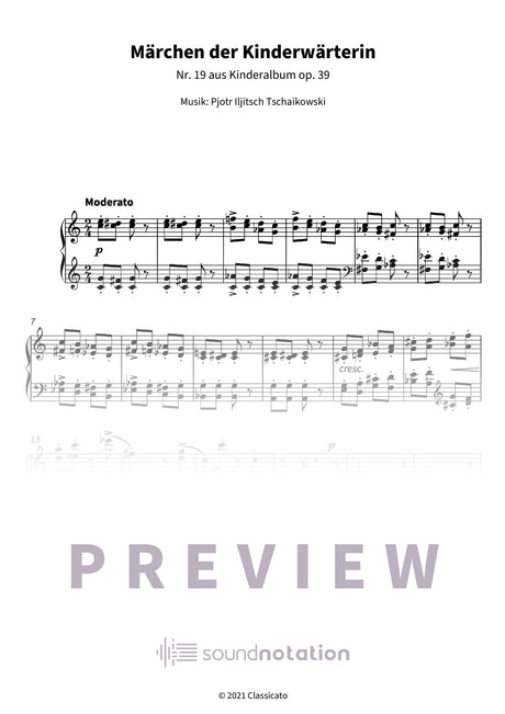 Märchen der Kinderwärterin - Preview Page 1