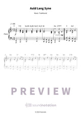 Auld Lang Syne - Preview Page 1