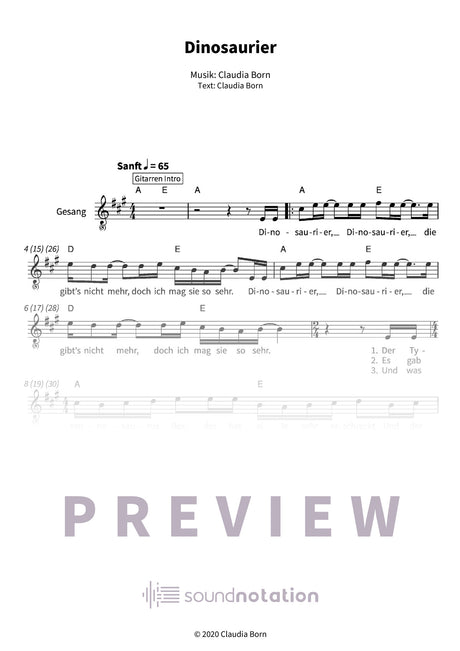 Dinosaurier - Preview Page 1