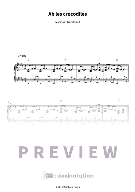 Ah les crocodiles - Preview Page 1