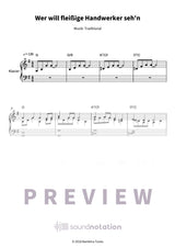 Wer will fleißige Handwerker seh'n - Preview Page 1