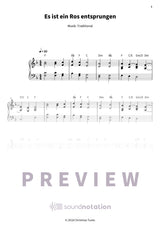Klang der Stille am Klavier - Preview Page 1