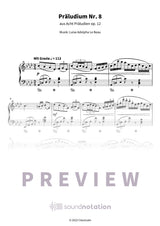 Präludium Nr. 8 - Preview Page 1