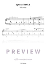 Gymnopédie Nr. 1 - Preview Page 1