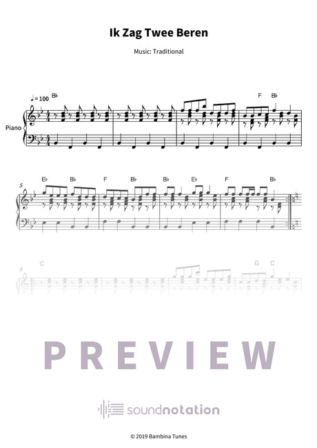 Ik Zag Twee Beren - Preview Page 1
