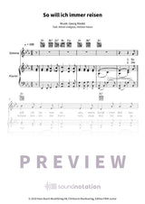 So will ich immer reisen - Preview Page 1