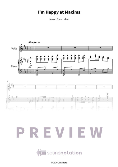 I'm Happy at Maxims - Preview Page 1