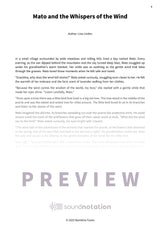 Mato and the Whispers of the Wind - Preview Page 1