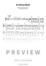 Ein kleines Rätsel - Preview Page 1