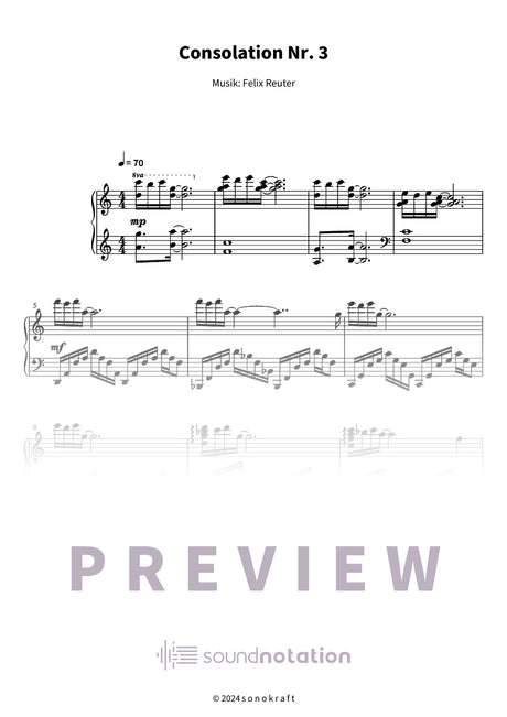 Consolation Nr. 3 - Preview Page 1