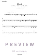 Minuet - Preview Page 1