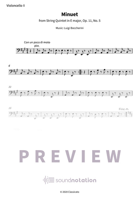 Minuet - Preview Page 1