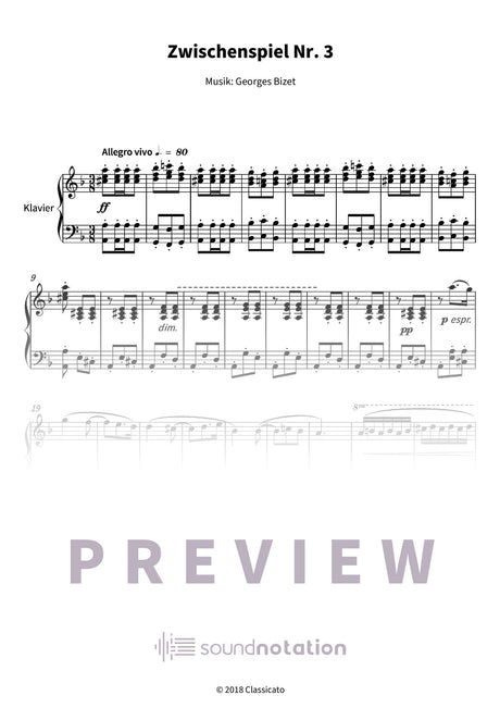 Zwischenspiel Nr. 3 - Preview Page 1
