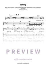 So Long - Preview Page 1