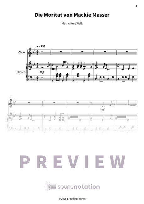 Die Moritat von Mackie Messer - Preview Page 1