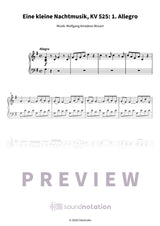 Eine kleine Nachtmusik - Preview Page 1