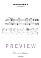 Moment musical Nr. 2 - Preview Page 1
