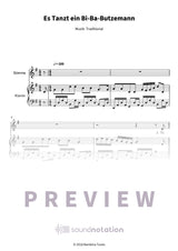 Es tanzt ein Bi-Ba-Butzemann - Preview Page 1