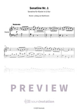 Sonatine Nr. 1 - Preview Page 1