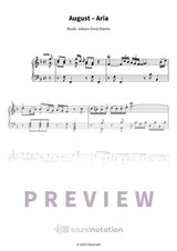 August – Aria - Preview Page 1