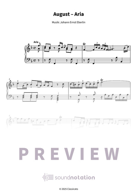 August – Aria - Preview Page 1