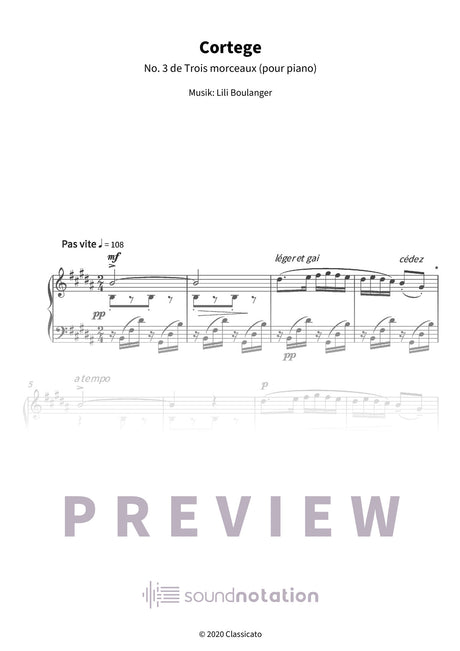 Cortege - Preview Page 1