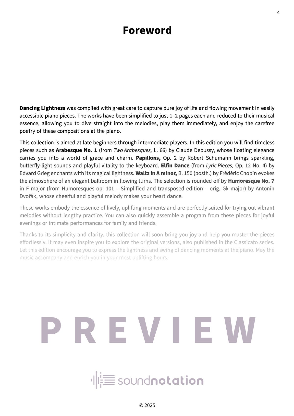 Dancing Lightness - Preview Page 1