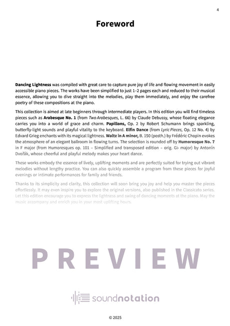 Dancing Lightness - Preview Page 1