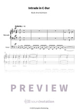 Intrade in C-Dur - Preview Page 1