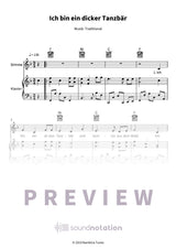 Ich bin ein dicker Tanzbär - Preview Page 1