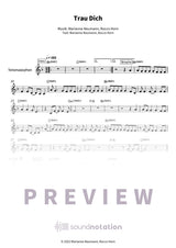 Trau Dich - Preview Page 1