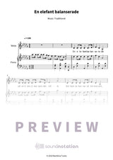 En Elefant Balanserade - Preview Page 1