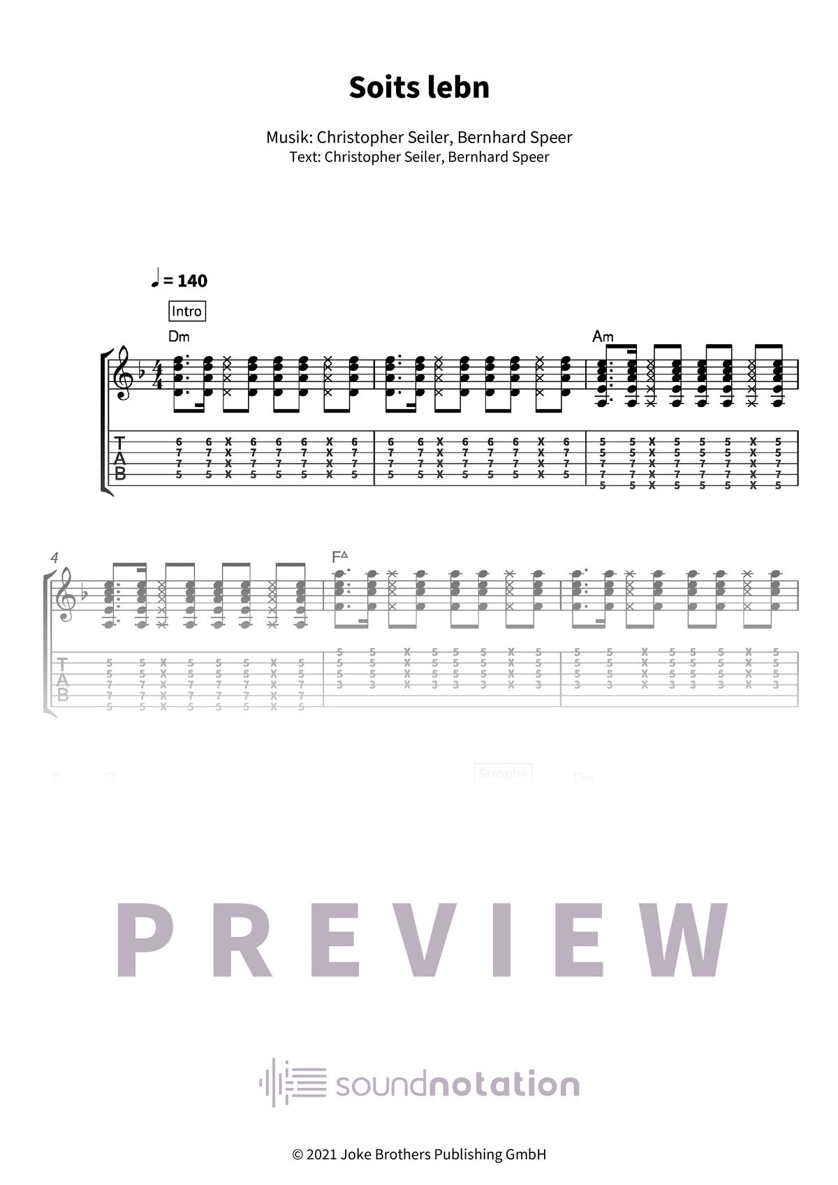 Soits lebn - Preview Page 1