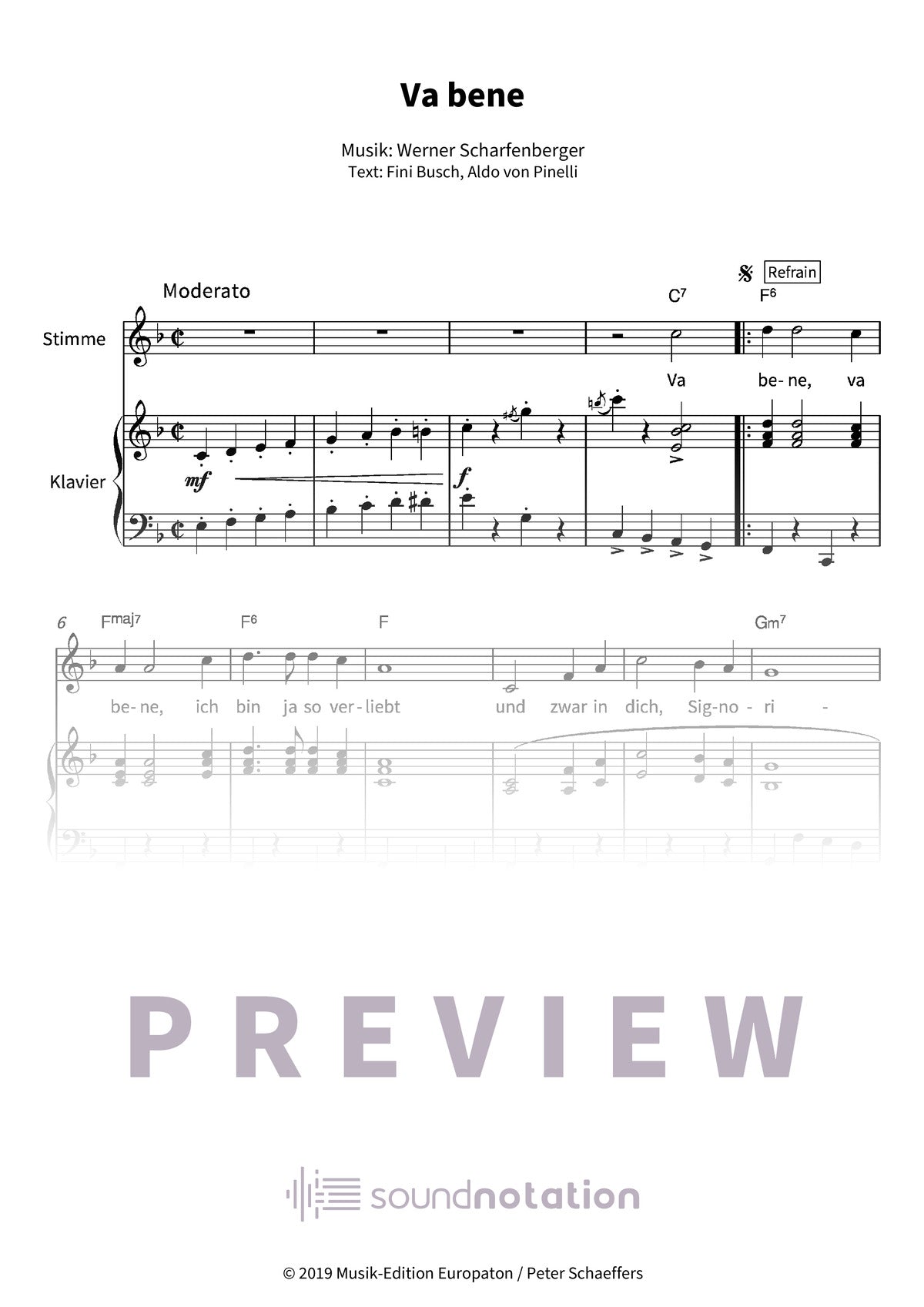 Va bene - Preview Page 1