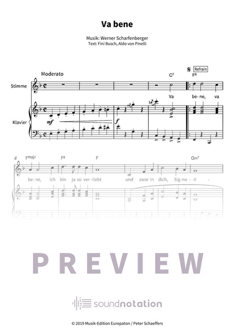 Va bene - Preview Page 1