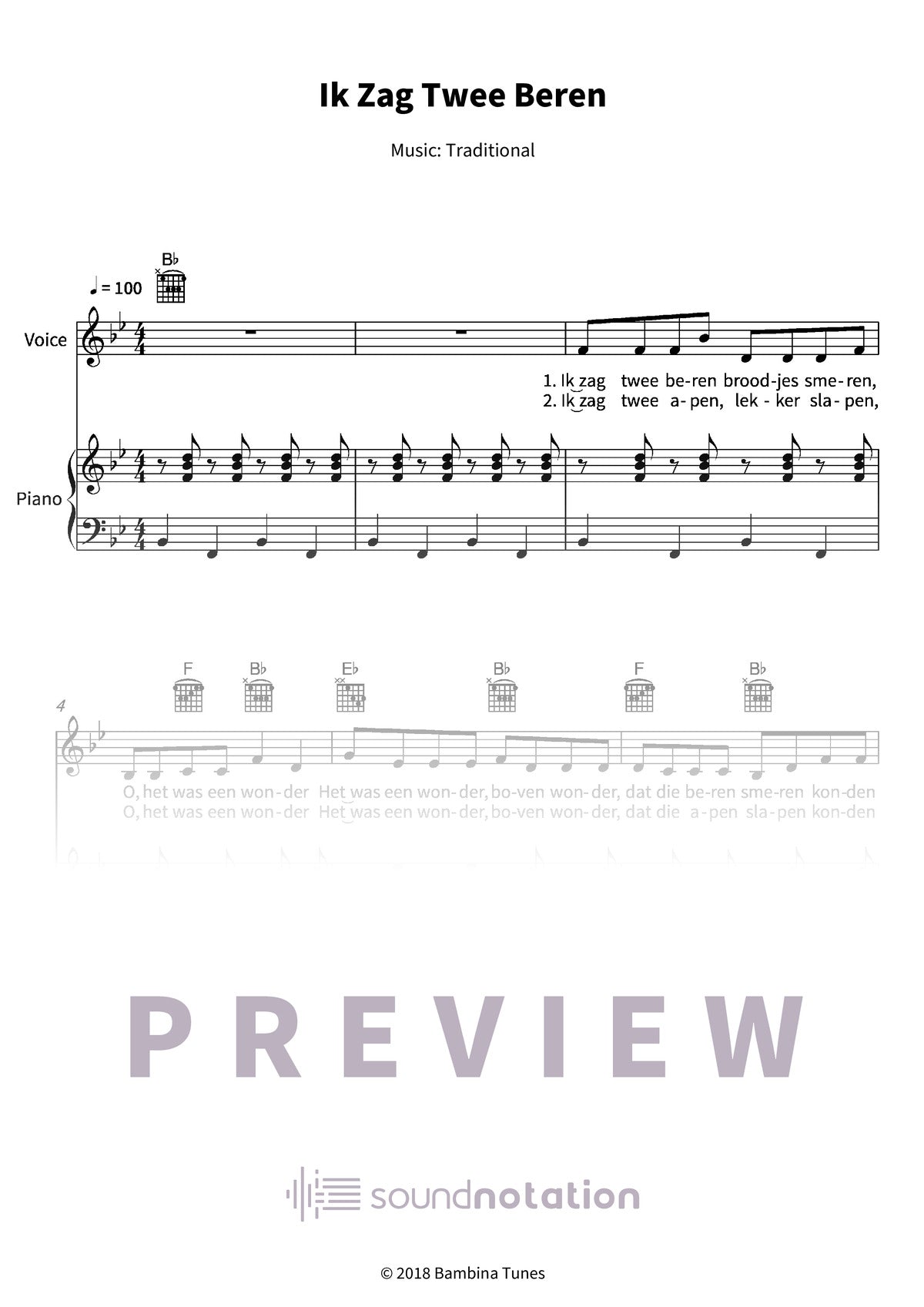 Ik Zag Twee Beren - Preview Page 1