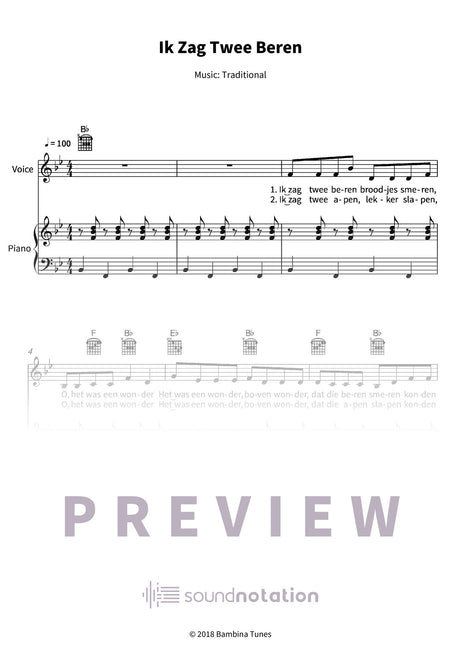 Ik Zag Twee Beren - Preview Page 1