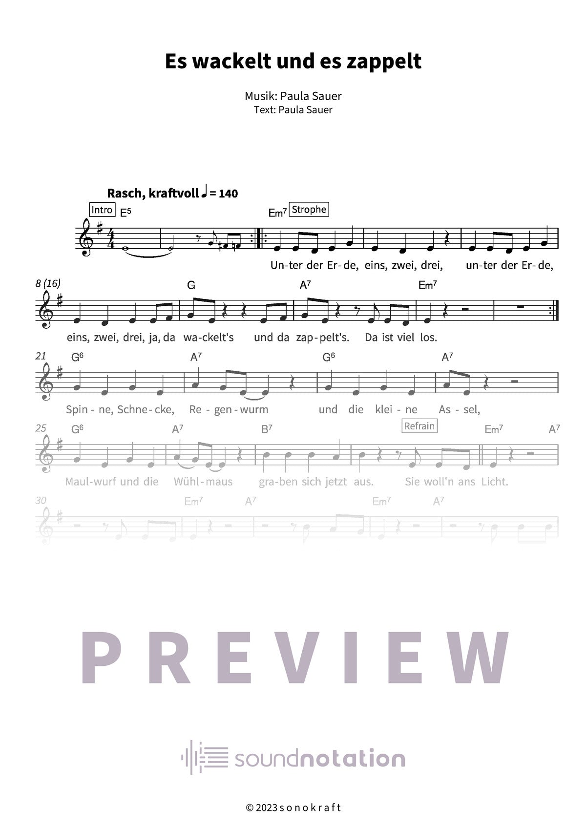 Es wackelt und es zappelt - Preview Page 1