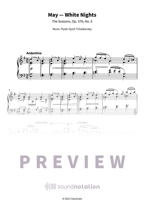May — White Nights - Preview Page 1
